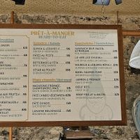 Food Menu at Le Petit Dep  in Montreal