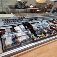 Vegane Frischetheke. at Die Vegane Fleischerei - Frauenstraße in Munich