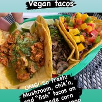   at El Cantaro Vegan Mexican Restaurant in Monterey