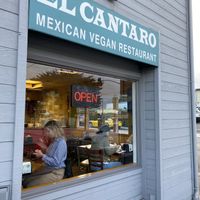   at El Cantaro Vegan Mexican Restaurant in Monterey