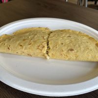 Chikn quesadillaa  at El Cantaro Vegan Mexican Restaurant in Monterey