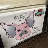   at El Cantaro Vegan Mexican Restaurant in Monterey