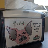  at El Cantaro Vegan Mexican Restaurant in Monterey