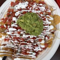 Nachos  at El Cantaro Vegan Mexican Restaurant in Monterey