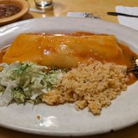 Spinach and black bean burrito at La Costa in American Fork