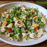 Vegan Gising-Gising, 280 PHP at Batala Bar in Manila