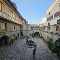 The view you get if you are lucky enough to sit next to the window. at Batala Bar in Manila