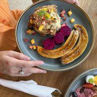 French toast  at Hexagon in Koh Phangan