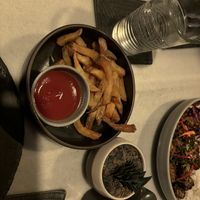 Vegan truffle fries  at Copper Bonnet in 