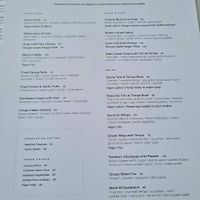 Vegetarian/Vegan menu at Copper Bonnet in 