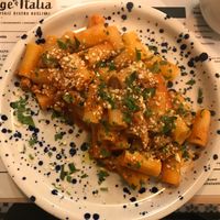 Rigatoni at Vege Italia in Krakow