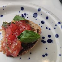 Bruschetta at Vege Italia in Krakow