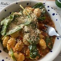 Gnocchi  at Vege Italia in Krakow
