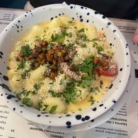 Gnocchi   at Vege Italia in Krakow