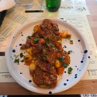 Vegan nhoque. Not really good. at Vege Italia in Krakow