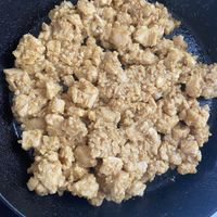Chickpea tofu   at Suka Kitchen Culebra  in Culebra