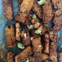 Bbq chickpea tempeh   at Suka Kitchen Culebra  in Culebra