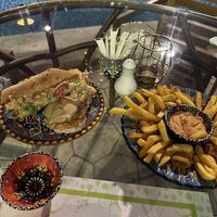 Vegan chicken nuggets, very tasteful   at Yovego  in Doha