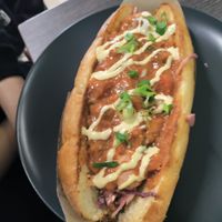 Hot dogi at Crusty Kuhna in Ljubljana