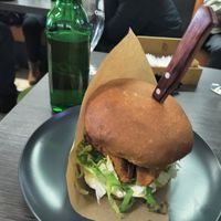 Zraven pa mrzel pirček. 👏 at Crusty Kuhna in Ljubljana