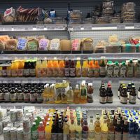 Selection of pre-made food  at bio&bio in Rijeka