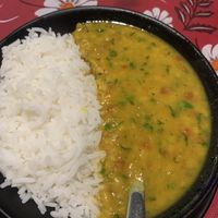 Dahl Rice bowl  at Siblings Cafe in Arambol