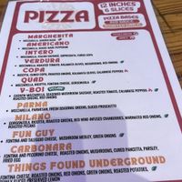 In restaurant menu not listed online   at Il Forno in San Antonio