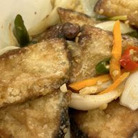 Salt & Pepper Vegan Fish  at Veggie Garden  in Harrogate