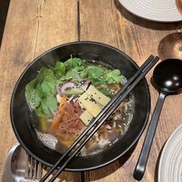 Ramen noodle bowl  at Rubus in Brighouse