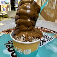 Chocolate with biscoff sauce, almonds and peanuts  at Yolé - Bugis in Central Singapore