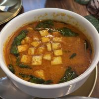 Red curry  at ItuThai Restobar in Chihuahua
