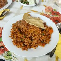 Briyani vegan at Lakshmi in Cologne