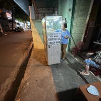 The cook  at Hủ Tiếu Khô Chay in Nha Trang