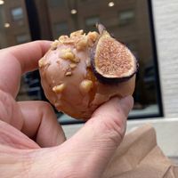 $6 donut (delicious; but note the size) at Cloudy Donut Co - NoLita in New York City