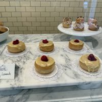 Donut case  at Cloudy Donut Co - NoLita in New York City