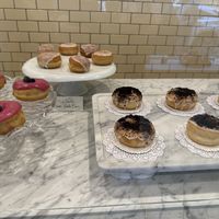 Donut case   at Cloudy Donut Co - NoLita in New York City