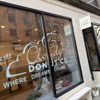 Exterior of donut store   at Cloudy Donut Co - NoLita in New York City