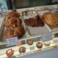 hazelnut croissant at Les Belles Âmes Pâtisserie in Lyon
