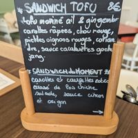 sandwich of the moment at Les Belles Âmes Pâtisserie in Lyon