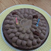 Sarah : chocolat pécan at Les Belles Âmes Pâtisserie in Lyon