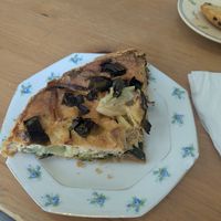Quiche acec pomme de terre at Les Belles Âmes Pâtisserie in Lyon