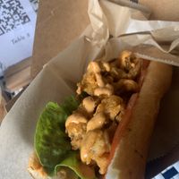 Oyster Mushroom Po’Boy  at 73 Farm - Pop Up in Washington