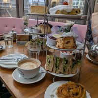 Vegan afternoon tea at Huffkins Kingston in Kingston Upon Thames