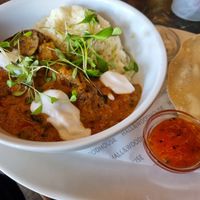 Curry at The Beach House in Milford On Sea