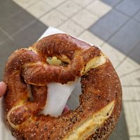 Pfefferbrezel at YORMA'S - Hbf München Gleis 26 - Kiosk in Munich