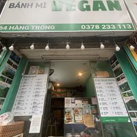   at Banh Mi Vegan in Hanoi