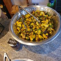 Cauliflower salad #Veganuary at Route - Dalston in East London