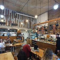 Interior #Veganuary at Route - Dalston in East London