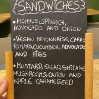Sandwiches  at Santeta Vegana in Barcelona
