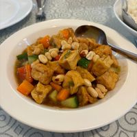 Gong bao tofu  at Ben's Way Chinese Restaurant in Helsinki